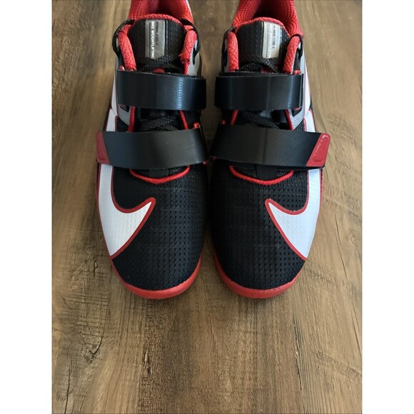 Nike Romaleos 4 Weightlifting Shoes Men Size 10 Red White Black CD3463-003 main image 7